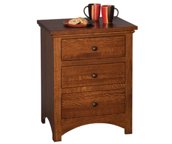 Buckeye Economy 3 Drawer Nightstand