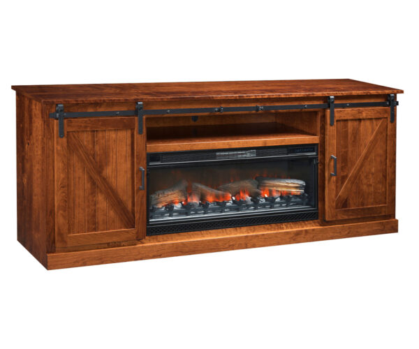 Rockford 87" TV Console with Fireplace