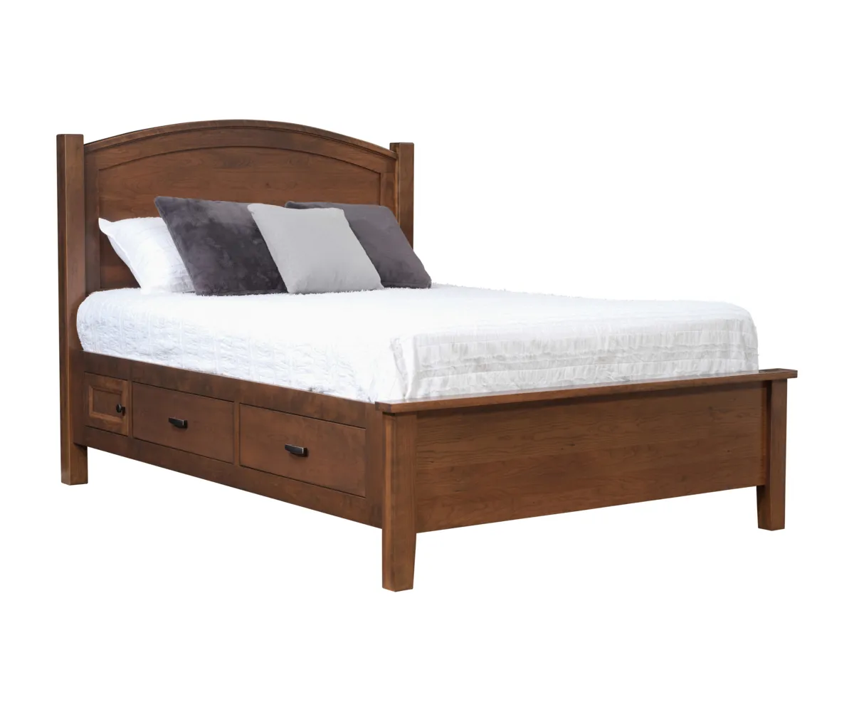 Barrington Bed with Side Storage