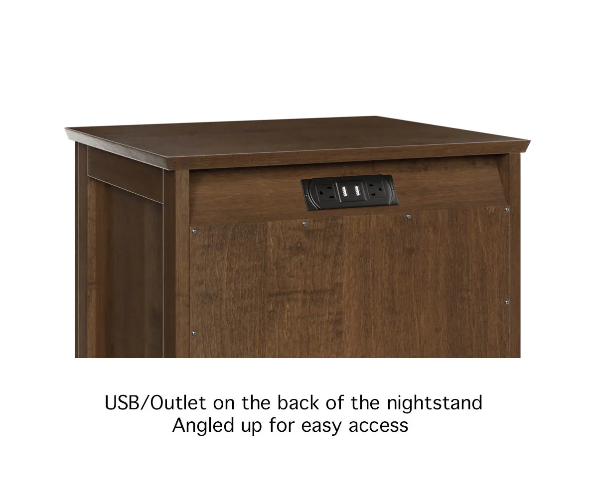 Barrington 3 Drawer Nightstand - Image 4